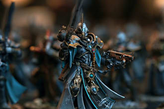 paint your 40k, aos, and other warhammer related miniatures
