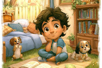 story book illustration, children story book illustration