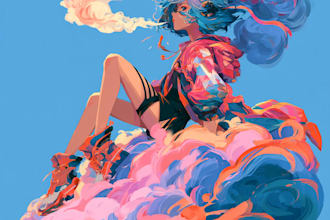 draw anime art illustration