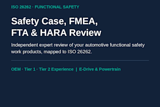 review your iso 26262 compliance