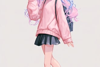 draw anime character an illustration and anime character