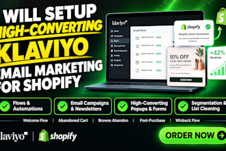 setup klaviyo email marketing for shopify and klaviyo email automation