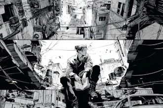 draw anime manga page nsfw comic book illustration