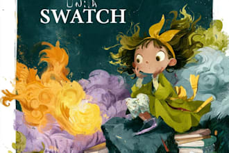 children story book illustration children story book