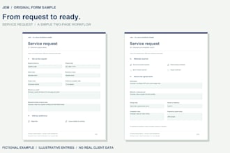create a clean fillable PDF form for your business