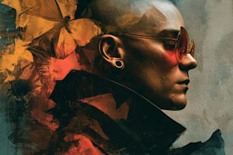 design creative album cover single cover and song cover art