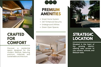 create professional custom flyers and brochures