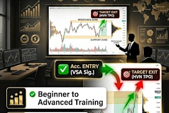 provide 1 on 1 forex trading mentorship using vsa and market profile