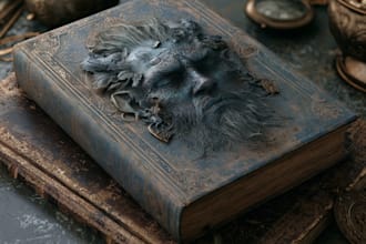 design fantasy book cover illustration art