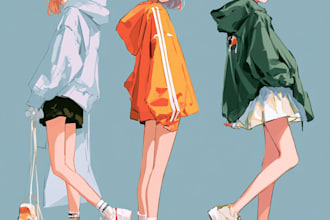 draw anime characters or fanart