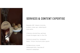 create social media content