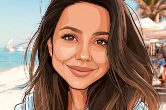 make hilarious caricatures from photos