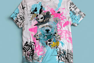 design unique apparel graphics and fashion artwork