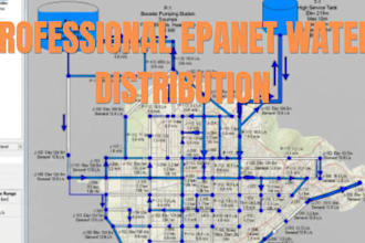 do epanet hydraulic modeling and water distribution network design