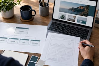 build a business website or landing page