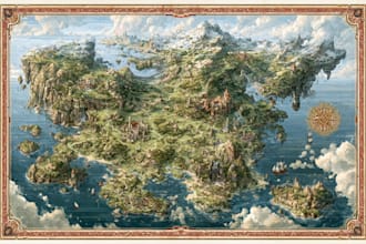 do a map illustration