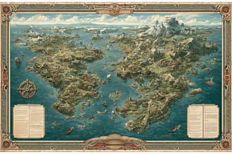 design map illustration drawing
