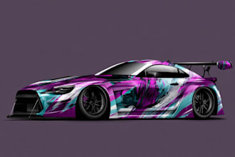 design car wrap vehicle wrap