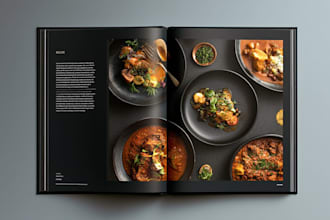 create an attractive cookbook with custom design