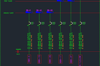 do electrical plans, load calculation and sld design per sbc and sec standards