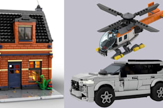 design your custom lego technic car supercar race car moc using bricklink studio