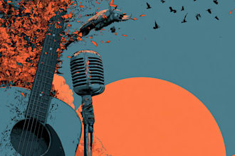design creative album cover, single cover and song cover art