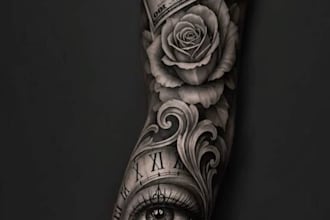 create dark tattoo art