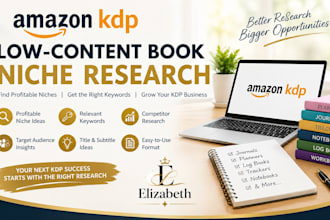 do amazon KDP keyword research for low content books