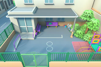 design 3d game environment and level design in unity 3d