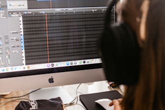 do english and arabic audio transcription
