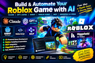 claude ai gpt 6 astra roblox game godot roblox script mcp higgsfield ai video