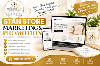 do stan store marketing, etsy stan store , stan store sales funnel and promotion