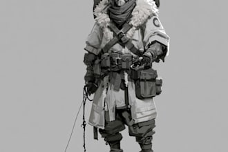 draw character illustration and custom character art