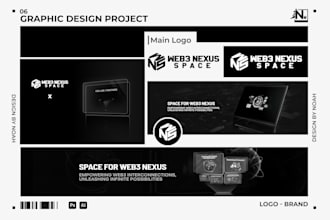design a modern logo and brand identity kit