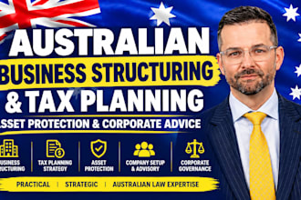 advise on australian business structuring, tax planning and asset protection