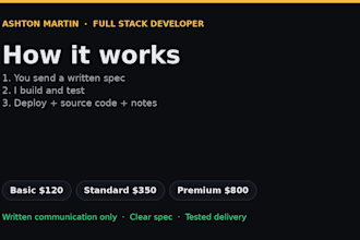 build a discord, telegram, whatsapp or slack bot or automation for you