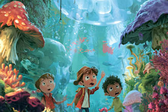 design children story book illustration and children