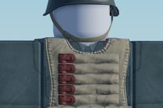 create custom roblox ugc bundle roblox item and weapons, game props