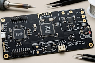 design professional mcu, nxp, nrf52, ecg, ppg, spo2 and low power pcbs
