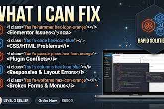 fix wordpress bugs errors and elementor issues
