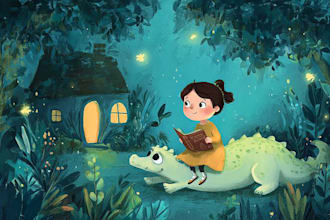 create custom illustrations for your kids book