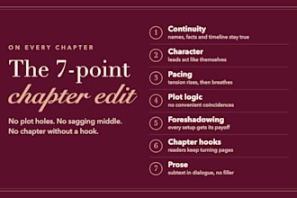 ghostwrite your romance novel, novella or short story chapter by chapter