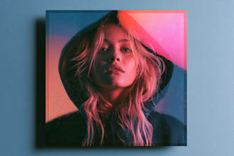 design custom single and album cover art design