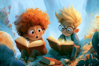 design children book illustration and children book cover