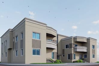 create 3d bim, revit model, 4d, 5d, building coordination, 2d, lod 500 rendering