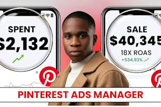 setup pinterest ads, manage campaigns and design creative pins