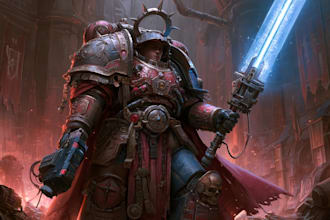 drawing your warhammer 40k