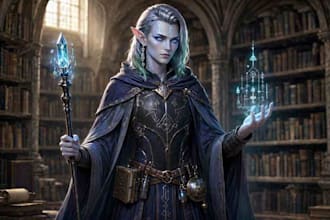 create amazing d and d character for you