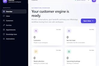 build whatsapp business automation using whatsapp cloud API