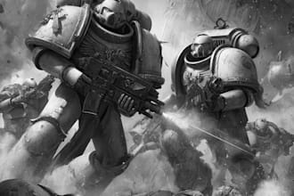 drawing your warhammer 40k